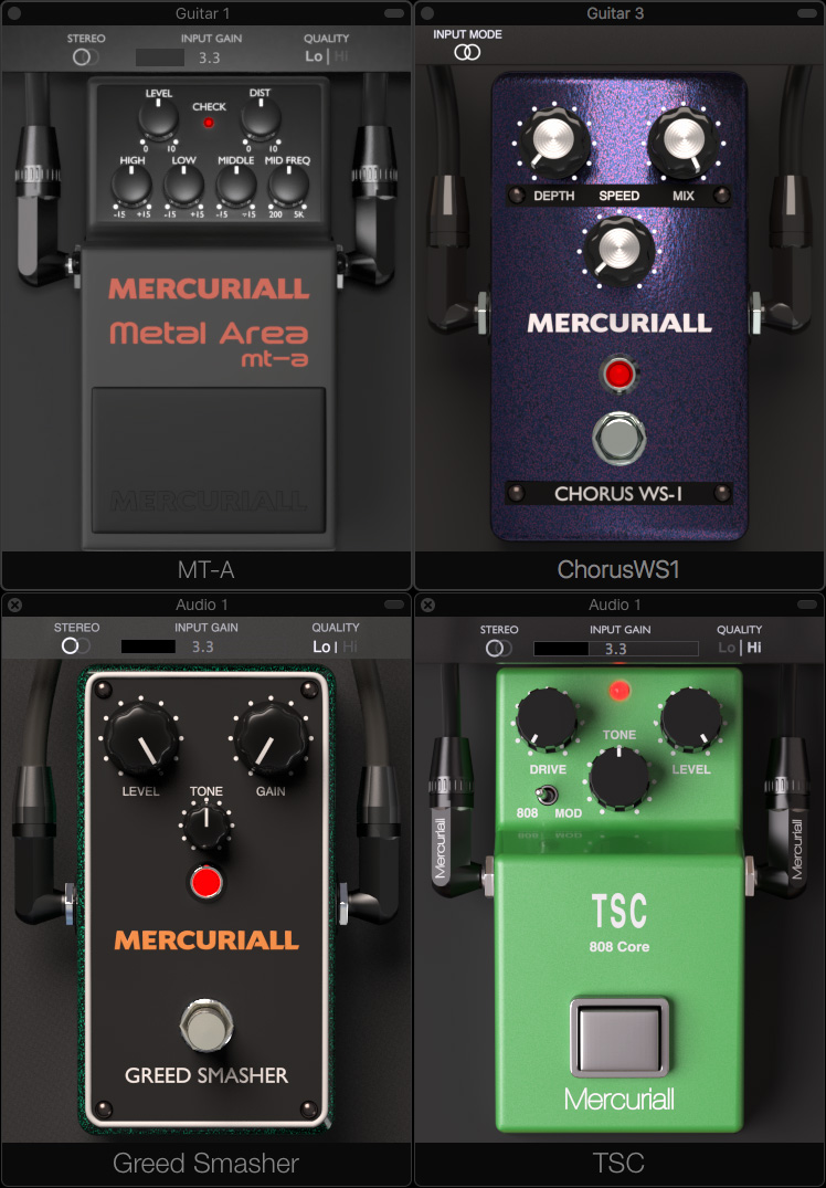 Free VST guitar pedals