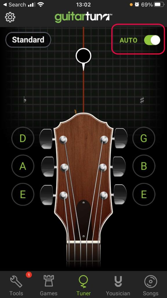 How to Use a Guitar Tuner: Free App