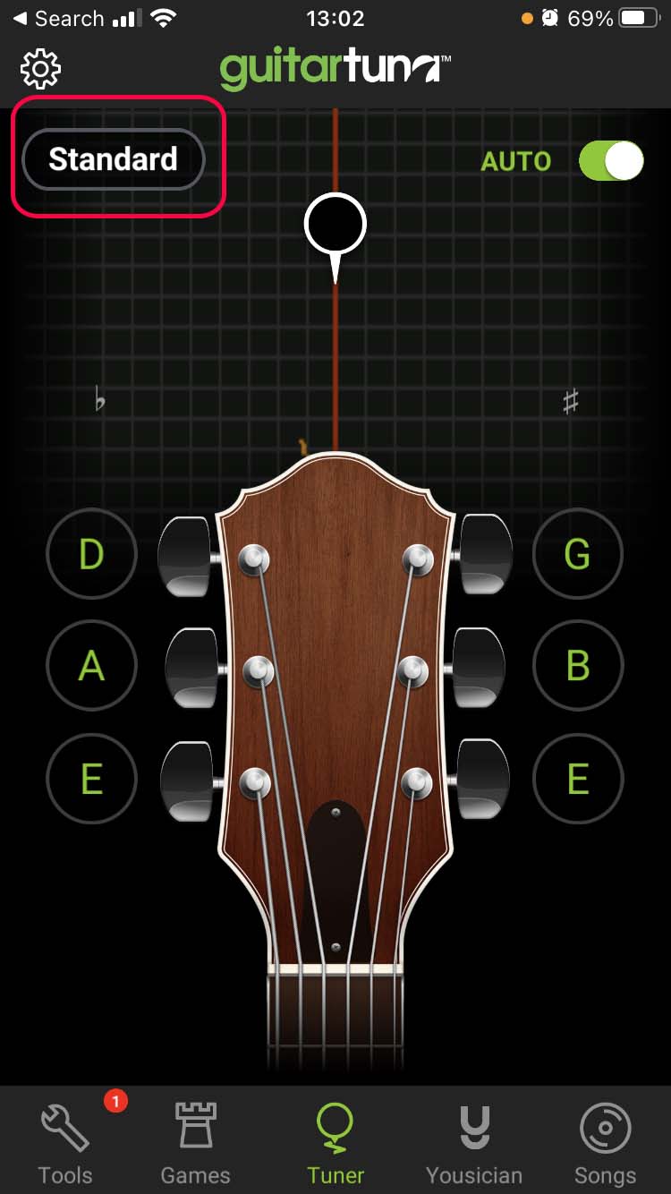 isolation visitor analogy How to Use a Guitar Tuner - Guitar Tuna Free App - Untidy Music