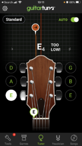 How to Use a Guitar Tuner :Guitar Tuna
