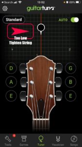 How to Use a Guitar Tuner: Guitar Tuna