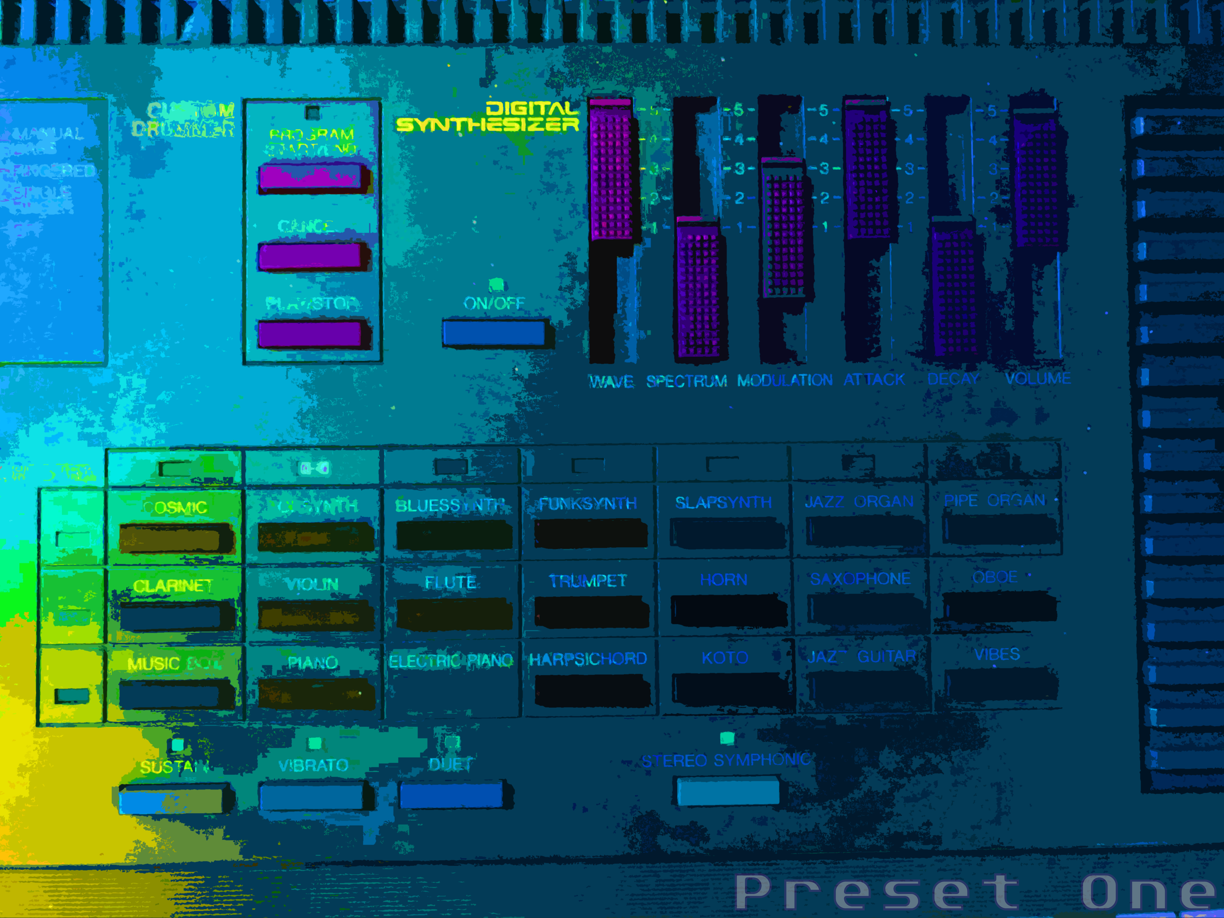 Yamaha PS480 Synth Preset 1 Kontakt Instrument